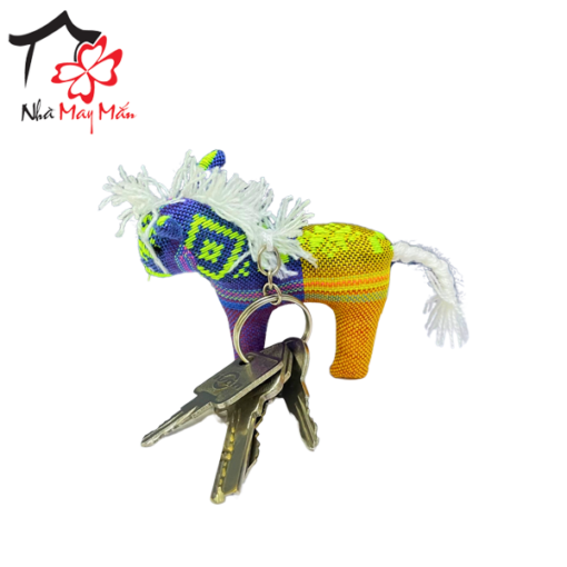 Donkey-shaped keychain