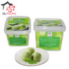 Green tea ice cream