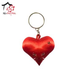 Porte-clés en forme de cœur