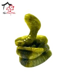 Stone statue of a precious snake