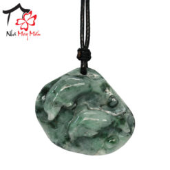 Dolphin-shaped Stone Pendant
