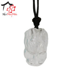 Mặt dây chuyền đá hình đầu rồng