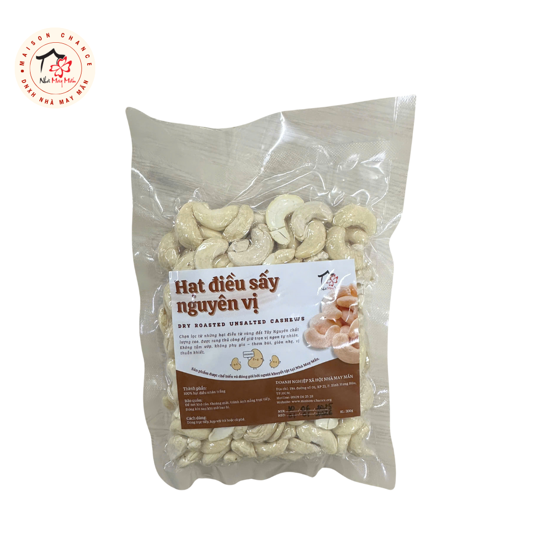 Hạt điều sấy nguyên vị
