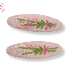 Kẹp tóc thêu tay 11
