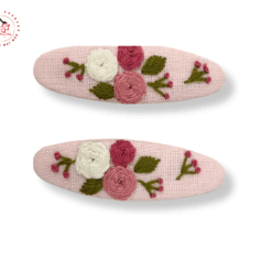 Kẹp tóc thêu tay 12