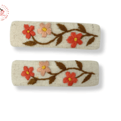 Kẹp tóc thêu tay 25