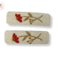 Kẹp tóc thêu tay 27