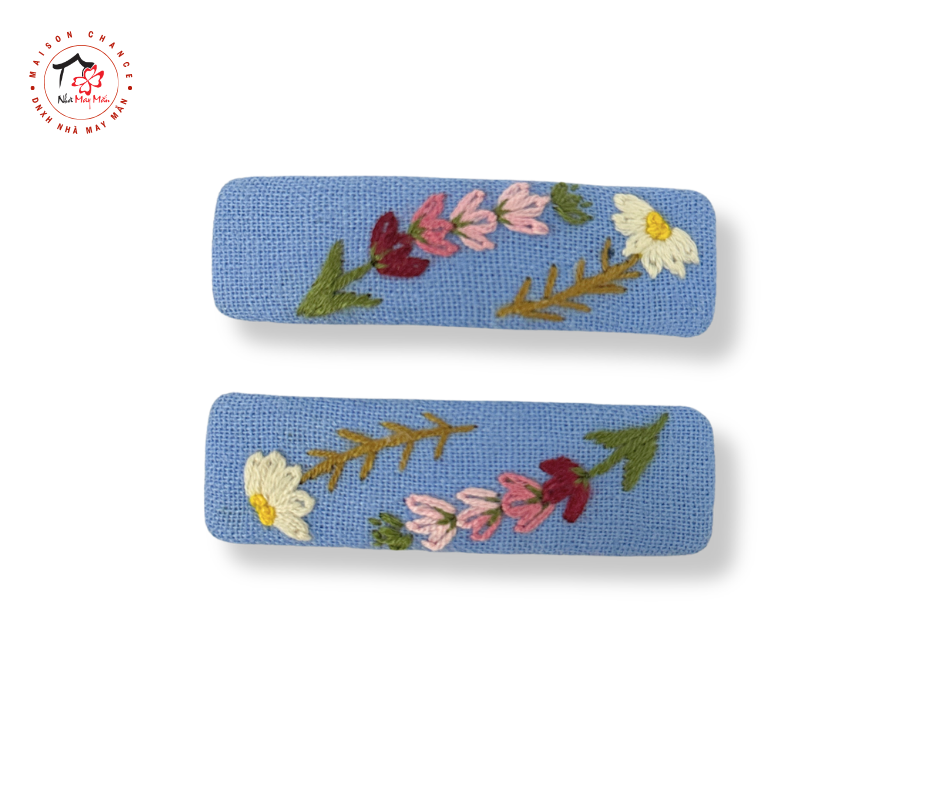 Kẹp tóc thêu tay 29