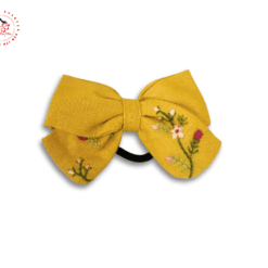 Buộc tóc thêu tay 03
