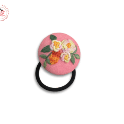 Buộc tóc thêu tay 05