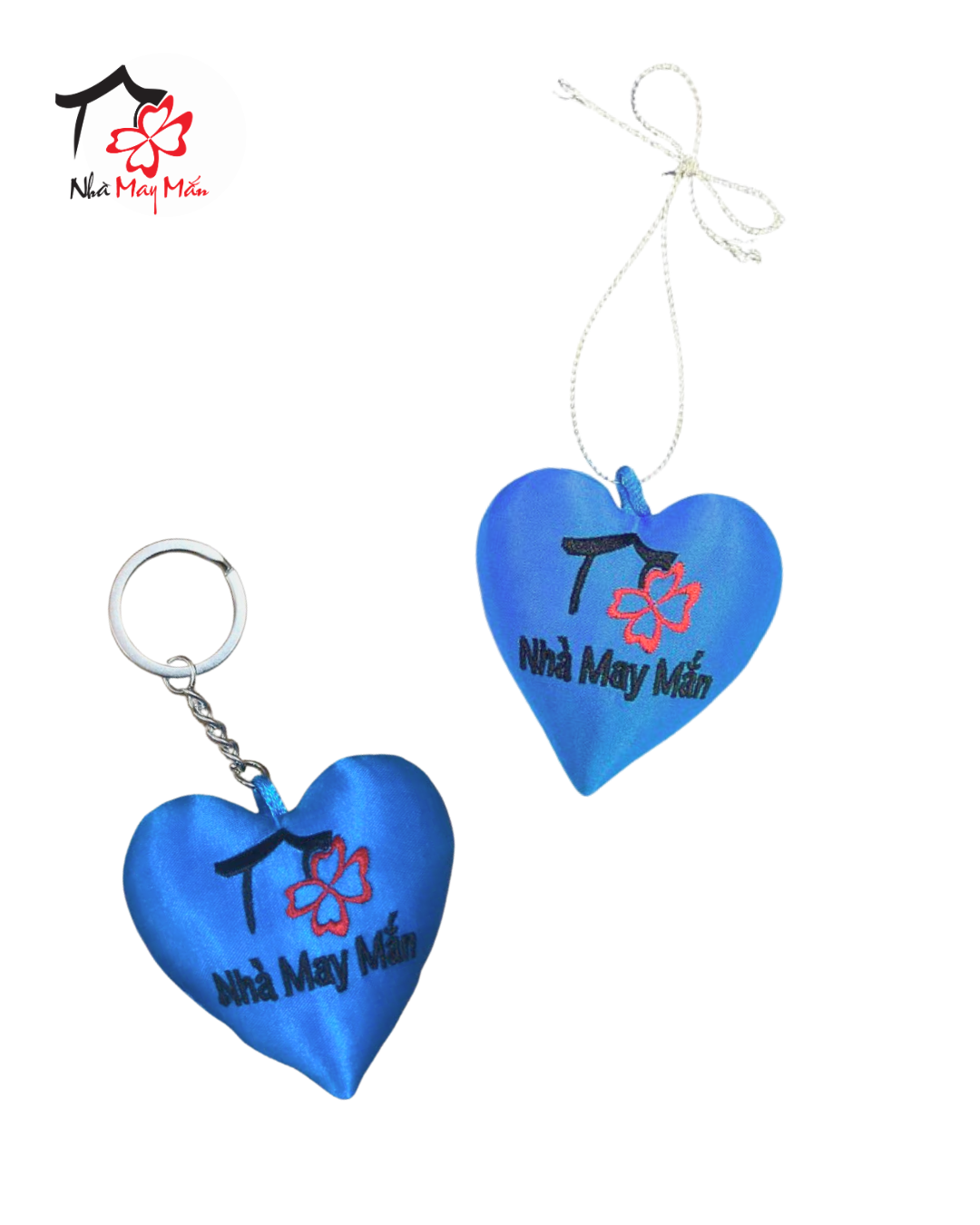 Trái tim logo Nhà May Mắn